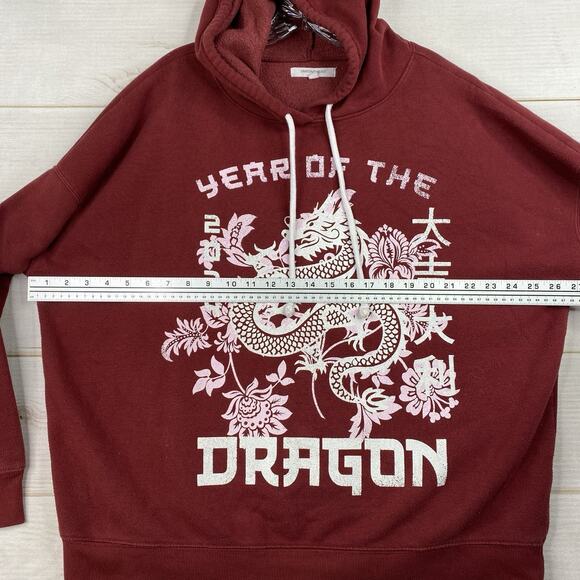 Greyson Threads Hoodie XL Red Year Of The Dragon 2024 Hooded Sweatshirt Pullover - Picture 5 of 9